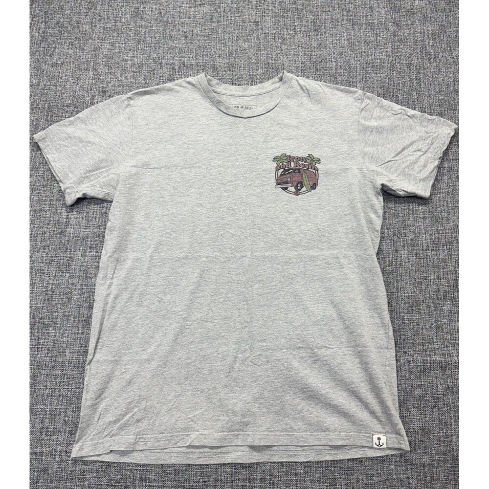 Iron and Resin Wax Van Graphic T-Shirt Size Small